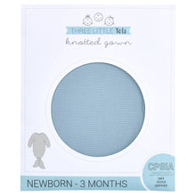 Load image into Gallery viewer, Blue Bird Knotted Gown