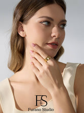 Load image into Gallery viewer, 18K Gold Chunky Double Band Ring