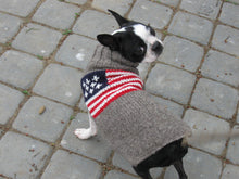 Load image into Gallery viewer, American Flag Dog Sweater