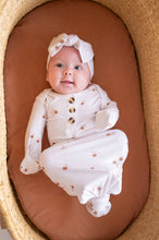 Load image into Gallery viewer, Knotted Baby Gown - Fleur