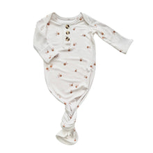 Load image into Gallery viewer, Knotted Baby Gown - Fleur
