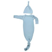 Load image into Gallery viewer, Blue Bird Knotted Gown