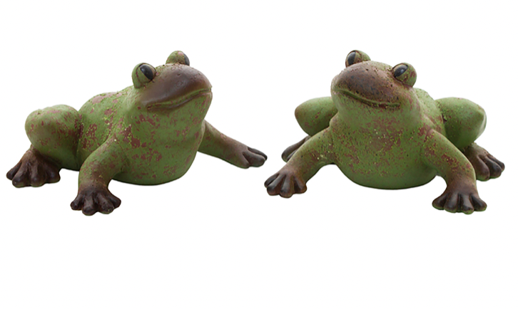 Small Resin Frogs