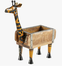 Load image into Gallery viewer, Iron Giraffe Flower Pot
