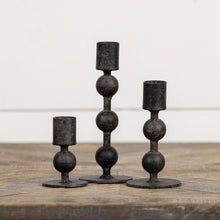 Load image into Gallery viewer, 3&quot; SCULPTED TAPER CANDLESTICK
