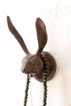 Load image into Gallery viewer, Cast Iron Rabbit Wall Hook
