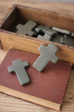 Load image into Gallery viewer, Hand Carved Stone Crosses
