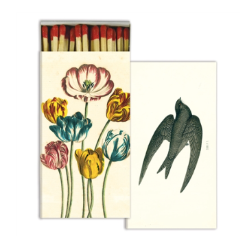 Matches - Variegated Tulips & Swift