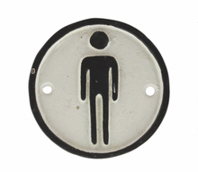 Load image into Gallery viewer, Cast Iron Gender Sign
