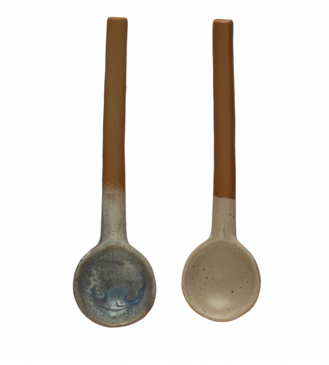 Stoneware Spoon with Reactive Glaze – Ruby Bloom Floral + Gifts