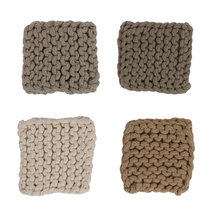 Load image into Gallery viewer, Cotton Crocheted Coasters
