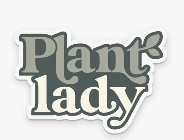 Plant Lady Sticker