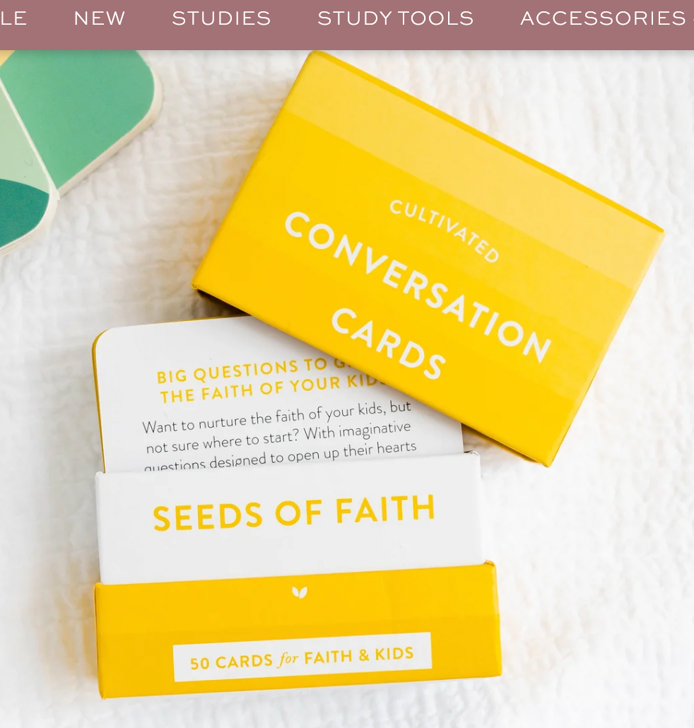 Faith & Kids Conversation Card Deck